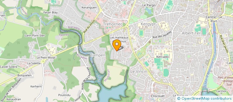 localisation de l'entreprise MONSIEUR JEAN-MICHEL SENCE à VANNES