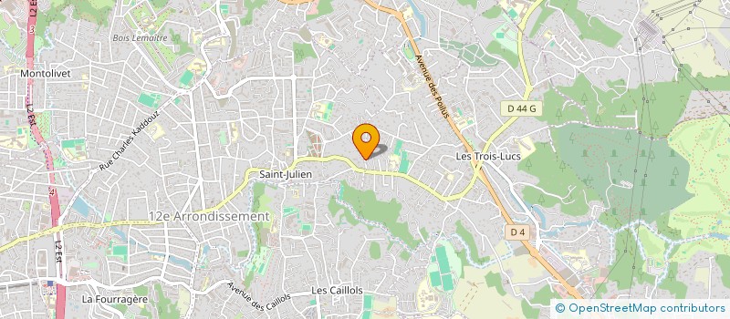localisation de l'entreprise MONSIEUR JEAN-MICHEL SERRO  MARSEILLE