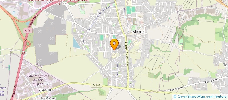 localisation de l'entreprise MONSIEUR JEAN-MICHEL SIMEONE à MIONS