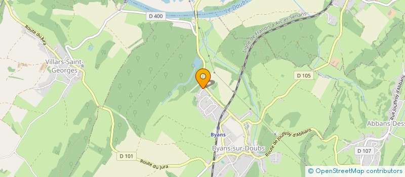 localisation de l'entreprise MONSIEUR JEAN-MICHEL STEHLY à BYANS-SUR-DOUBS
