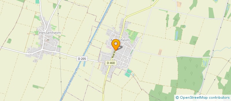 localisation de l'entreprise MONSIEUR JEAN-MICHEL TAGLANG  RICHTOLSHEIM