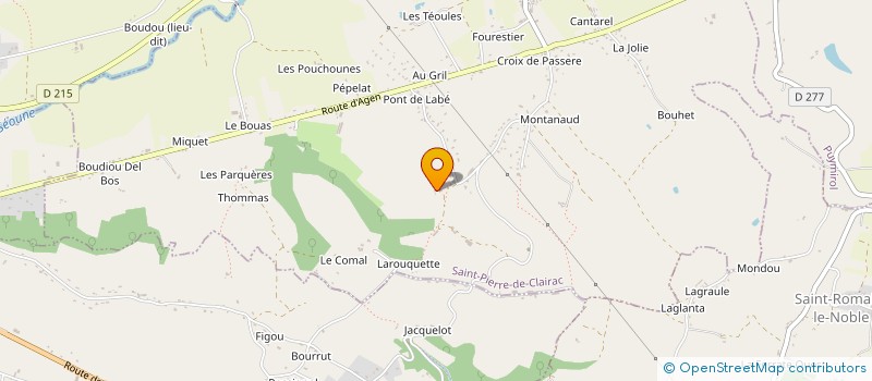 localisation de l'entreprise MONSIEUR JEAN MICHEL TASSA à SAINT-PIERRE-DE-CLAIRAC