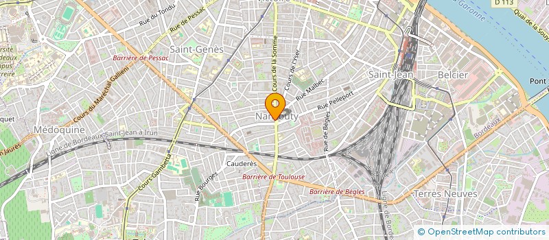 localisation de l'entreprise MONSIEUR JEAN-MICHEL TECHOUEYRES à BORDEAUX