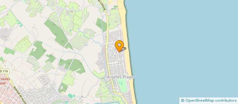 localisation de l'entreprise MONSIEUR JEAN-MICHEL TEULET à ARGELES-SUR-MER