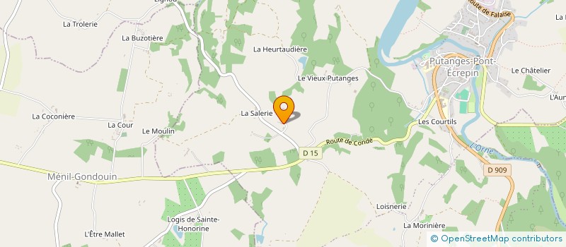 localisation de l'entreprise MONSIEUR JEAN-MICHEL THOUROUDE à PUTANGES-LE-LAC