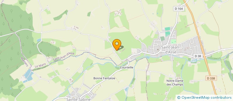 localisation de l'entreprise MONSIEUR JEAN-MICHEL THUARD  SAINT JEAN D ASSE