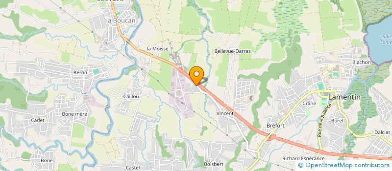 localisation de l'entreprise MONSIEUR JEAN-MICHEL TIENGOU  LAMENTIN