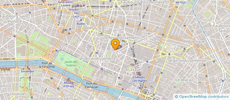 localisation de l'entreprise MONSIEUR JEAN MICHEL TINIVELLI  PARIS