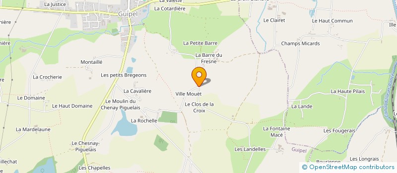 localisation de l'entreprise MONSIEUR JEAN-MICHEL TISON à GUIPEL