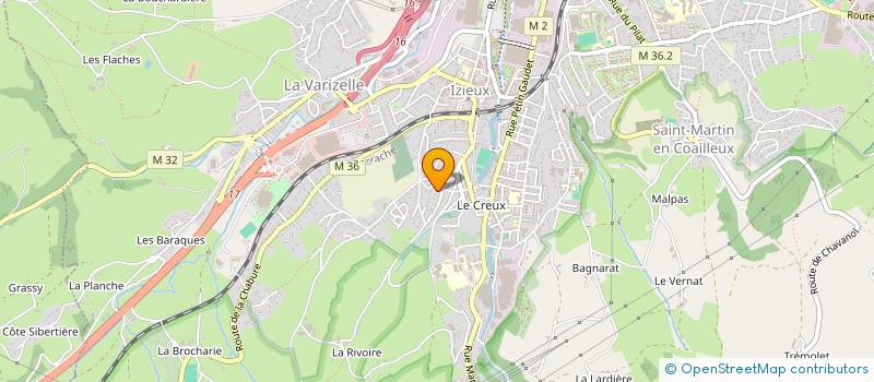 localisation de l'entreprise MONSIEUR JEAN-MICHEL TOMAS à SAINT-CHAMOND