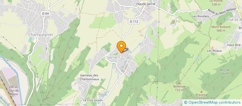 localisation de l'entreprise MONSIEUR JEAN-MICHEL TOUCHE  JARRIE