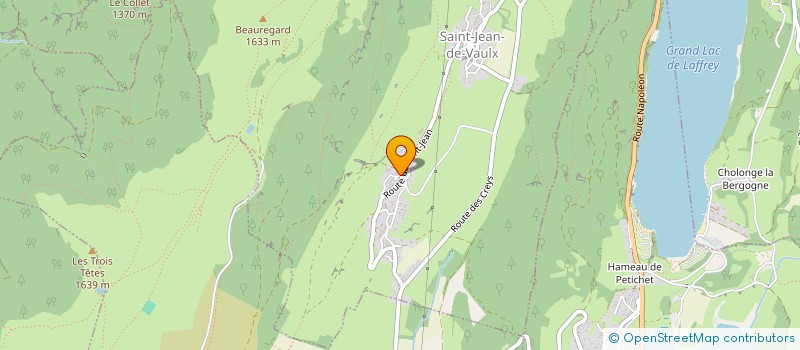 localisation de l'entreprise MONSIEUR JEAN-MICHEL TRACOL  SAINT-JEAN-DE-VAULX