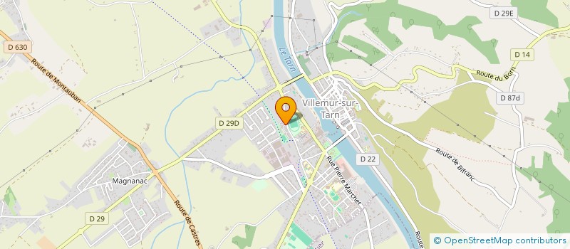 localisation de l'entreprise MONSIEUR JEAN-MICHEL TRUILHE  VILLEMUR-SUR-TARN
