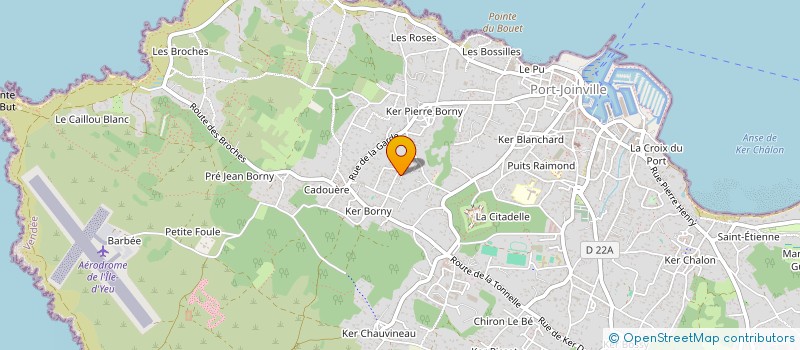 localisation de l'entreprise MONSIEUR JEAN-MICHEL TURBE à L'ILE-D'YEU