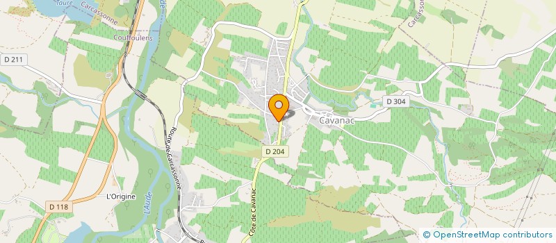 localisation de l'entreprise MONSIEUR JEAN-MICHEL UGUET  CAVANAC