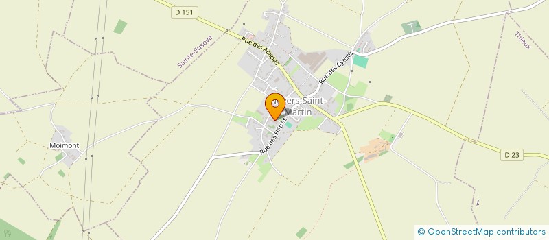 localisation de l'entreprise MONSIEUR JEAN MICHEL VAN WABEKE  NOYERS-SAINT-MARTIN