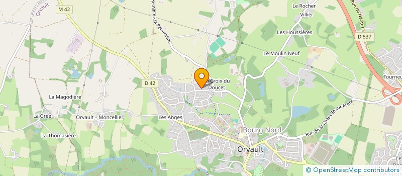 localisation de l'entreprise MONSIEUR JEAN-MICHEL VANDERCAMERE à ORVAULT