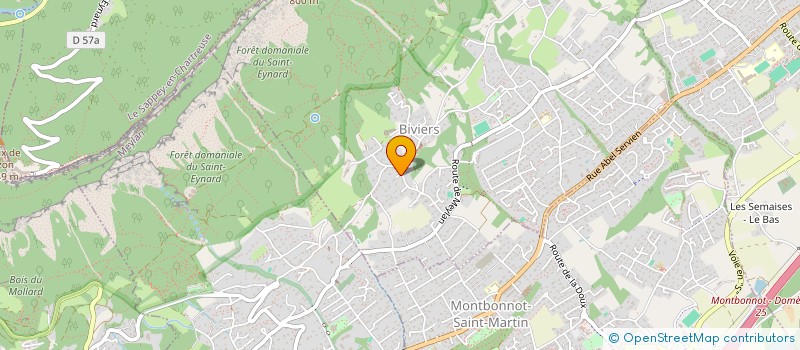 localisation de l'entreprise MONSIEUR JEAN-MICHEL VARENNE  BIVIERS