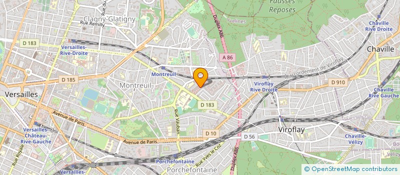 localisation de l'entreprise MONSIEUR JEAN-MICHEL VEILLOT à VERSAILLES