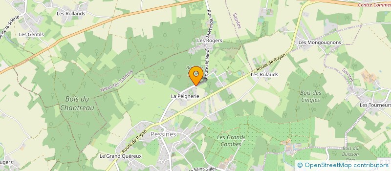 localisation de l'entreprise MONSIEUR JEAN MICHEL VERGER  PESSINES