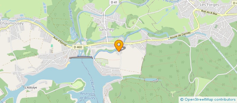 localisation de l'entreprise MONSIEUR JEAN-MICHEL VIEL  SANCHEY