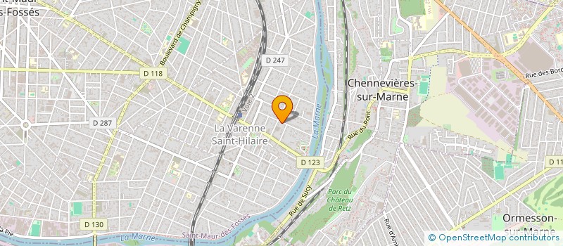 localisation de l'entreprise MONSIEUR JEAN-MICHEL WEISS  SAINT-MAUR-DES-FOSSES