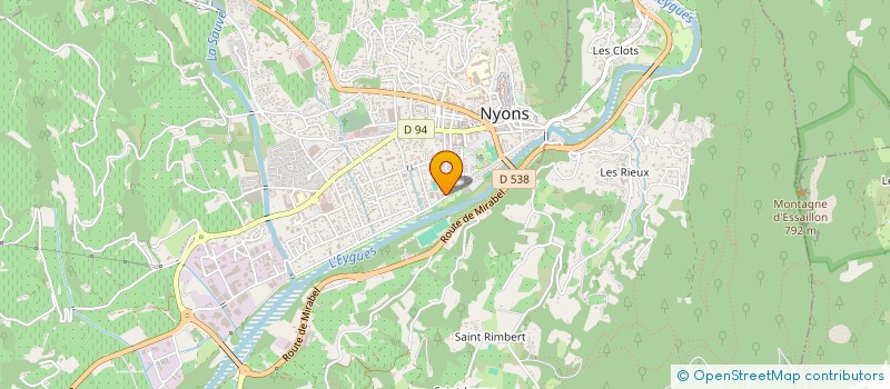 localisation de l'entreprise MONSIEUR JEAN-MICHEL WOLFS à NYONS