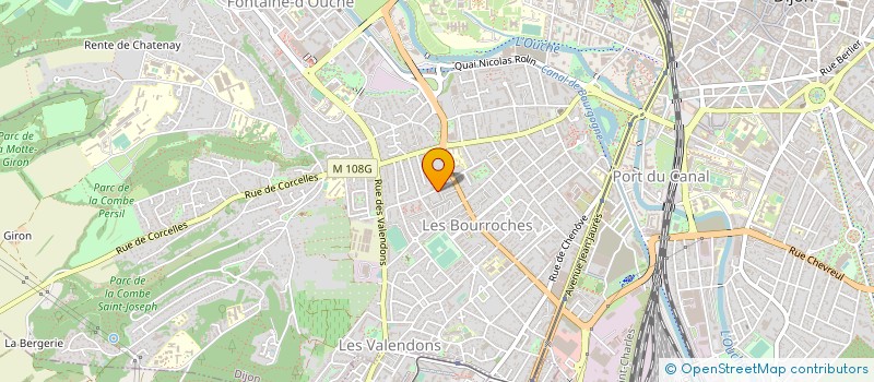 localisation de l'entreprise MONSIEUR JEAN MICHEL WOSINSKI à DIJON