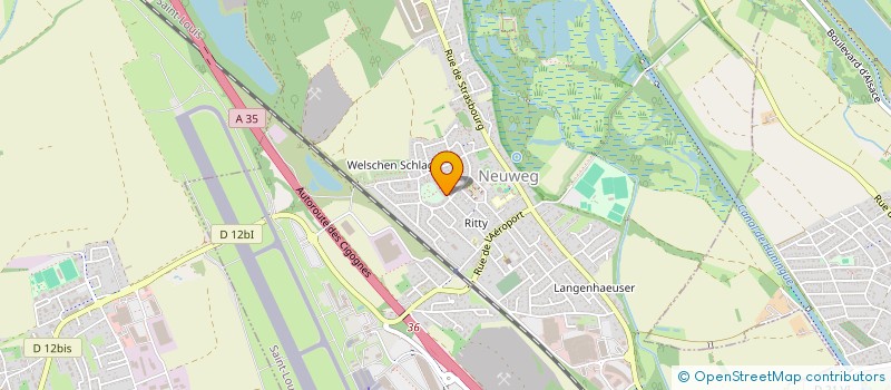 localisation de l'entreprise MONSIEUR JEAN-MICHEL ZANVIT  SAINT-LOUIS