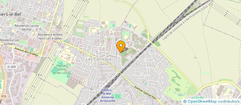 localisation de l'entreprise MONSIEUR JEAN MICHEL ZIDOR à GONESSE