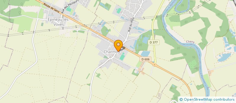 localisation de l'entreprise MONSIEUR JEAN MICHELET  CHARMOY