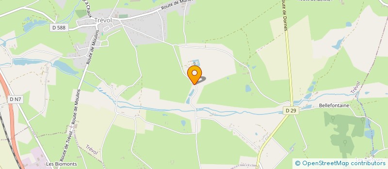 localisation de l'entreprise MONSIEUR JEAN MICHOUX  VILLENEUVE-SUR-ALLIER