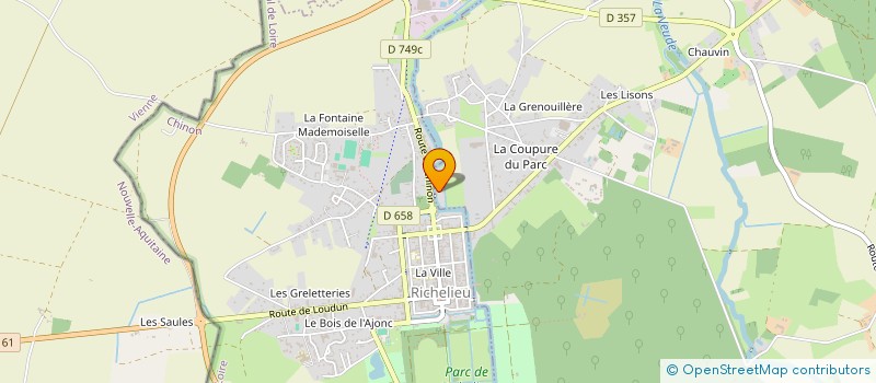 localisation de l'entreprise MONSIEUR JEAN-MICKAEL DANIEAU  LEMERE