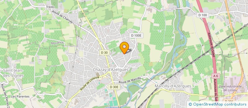 localisation de l'entreprise MONSIEUR JEAN MICOLLE à CHAZAY-D'AZERGUES