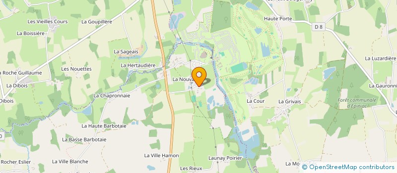 localisation de l'entreprise MONSIEUR JEAN MIDANT  BONNEMAIN