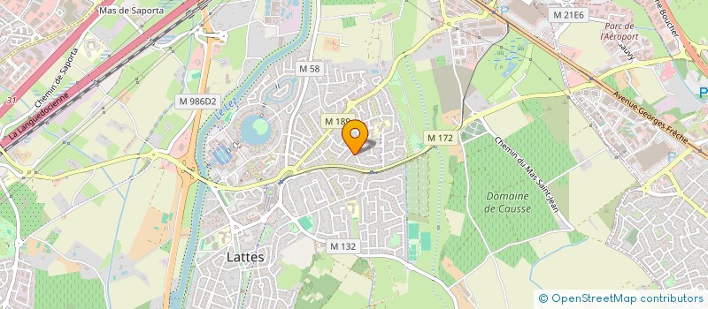 localisation de l'entreprise MONSIEUR JEAN MIDOT à LATTES