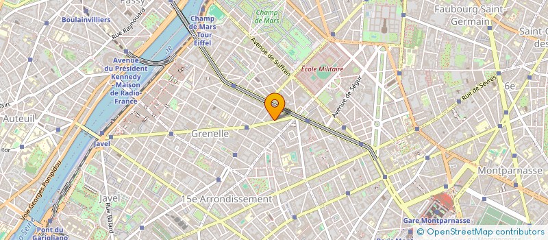 localisation de l'entreprise MONSIEUR JEAN MIEL  PARIS