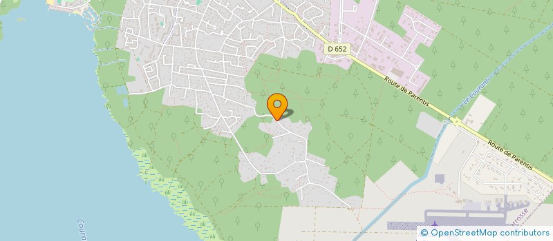 localisation de l'entreprise MONSIEUR JEAN MIERZCHALA  BISCARROSSE