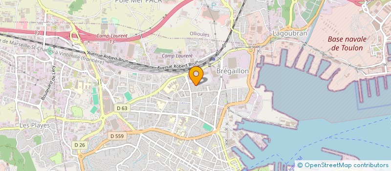 localisation de l'entreprise MONSIEUR JEAN MIGLIACCIO  LA SEYNE SUR MER