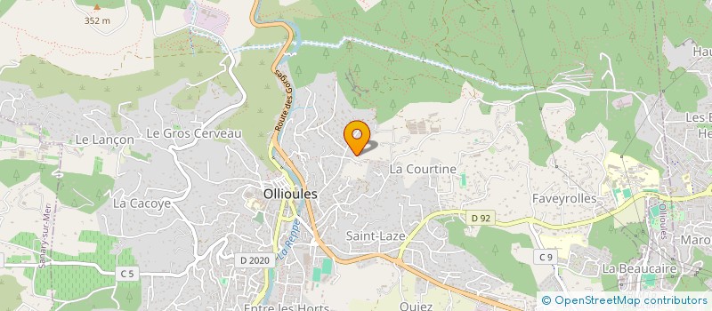 localisation de l'entreprise MONSIEUR JEAN MIGLIORE à OLLIOULES