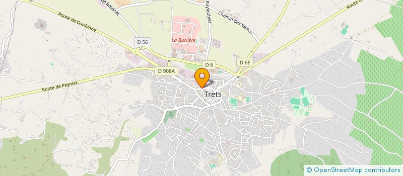 localisation de l'entreprise MONSIEUR JEAN MIGNARD à TRETS