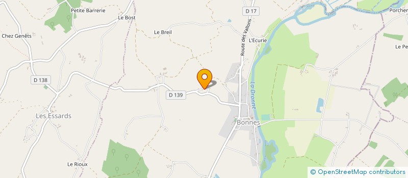 localisation de l'entreprise MONSIEUR JEAN MIGNON à BONNES