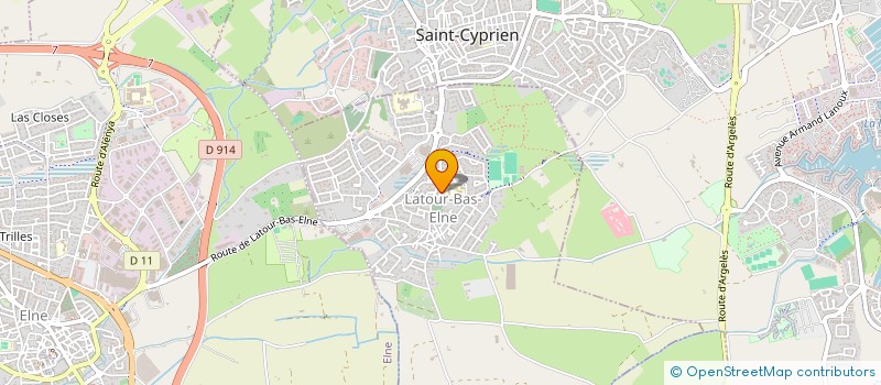 localisation de l'entreprise MONSIEUR JEAN MIGNOT à LATOUR-BAS-ELNE