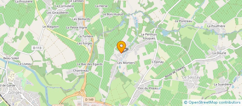 localisation de l'entreprise MONSIEUR JEAN MIGNOT  CLISSON