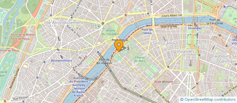 localisation de l'entreprise MONSIEUR JEAN MIGNOT  PARIS 07