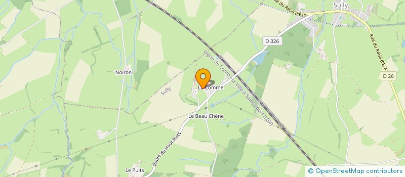 localisation de l'entreprise MONSIEUR JEAN MIGNOTTE  SULLY