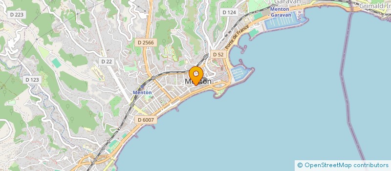 localisation de l'entreprise MONSIEUR JEAN MILIANI à MENTON