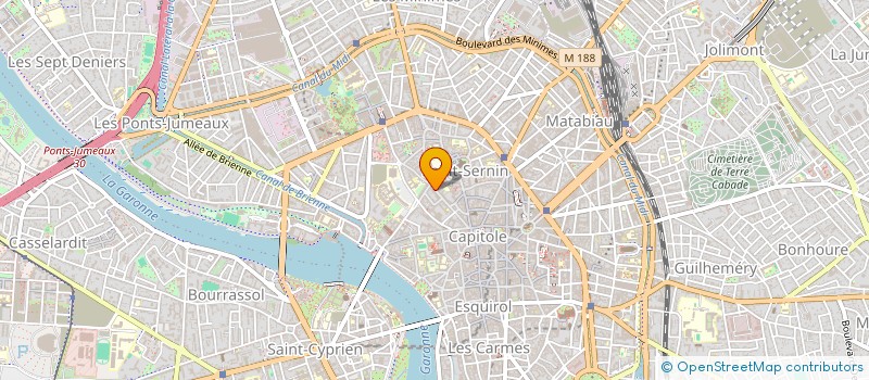 localisation de l'entreprise MONSIEUR JEAN MILILI  TOULOUSE