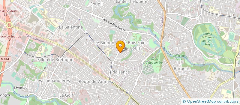 localisation de l'entreprise MONSIEUR JEAN MILLIAND à ORVAULT