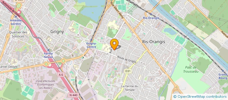 localisation de l'entreprise MONSIEUR JEAN MILLIEN à RIS-ORANGIS